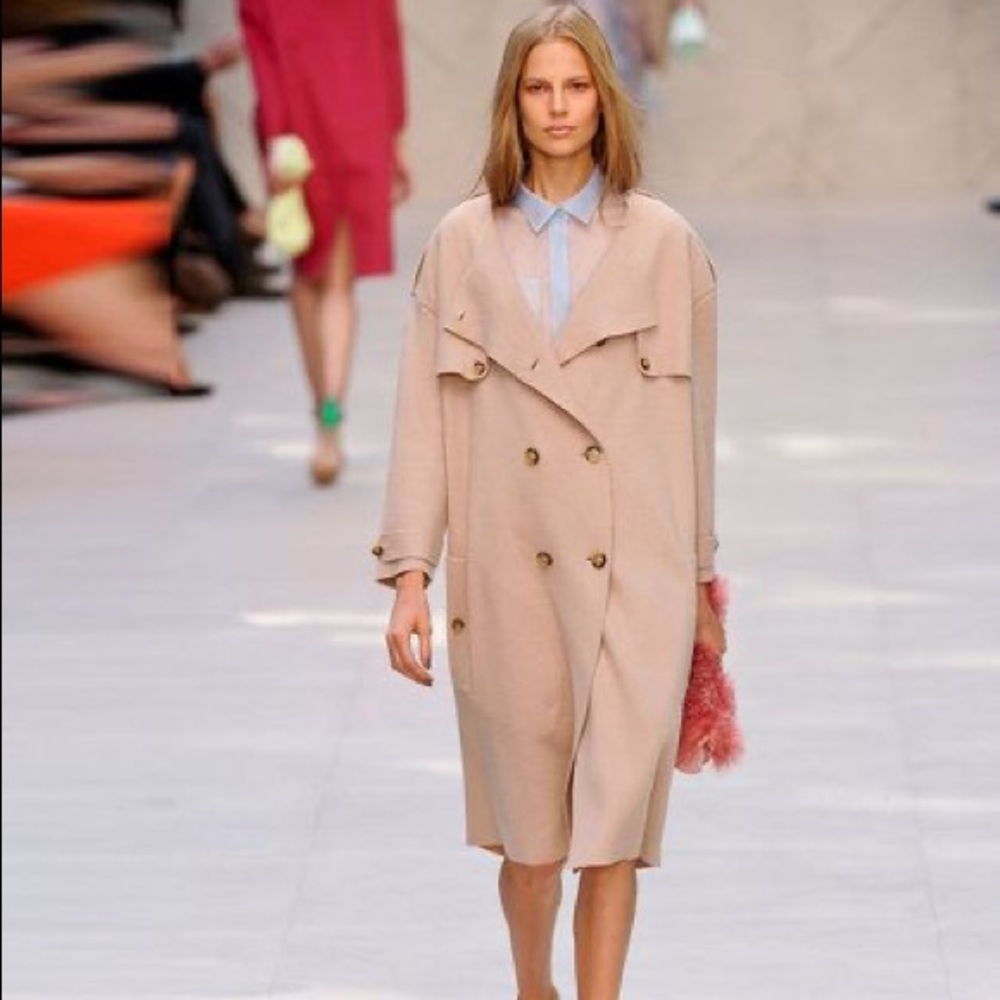 Burberry Prorsum beige sweater trench S